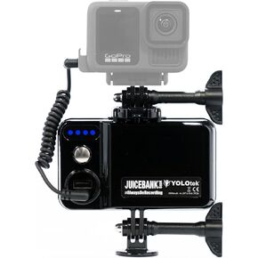 External Battery for Go Pro/Mevo GoPro Accessories for Go Pro 11 Hero 10 9 8 7 5 Baseball GoPro Fence Mount. JUICEBANK 7800mAh 6-8.5hrs The Best Portable Battery Power Bank! YOLOtek US Veteran Owned