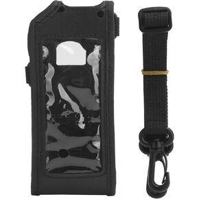 Cuifati Walkie-Talkie Protective Cover,PU Leather Soft Case Silicone Cover Walkie Talkie Protector Fit for at?D878UV Two?Way Radio