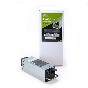FSP Twins Pro ATX PS2 1+1 Dual Module 500W Efficiency Greater Than 90% Hot-swappable Redundant Digital Power Supply with Guardian Monitor Software (Twins Pro 500)