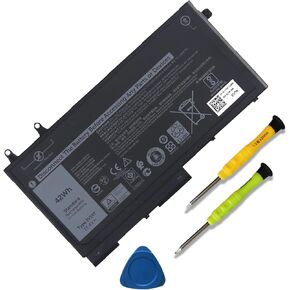 1V1XF 07VTMN Laptop Battery Replace for Dell Latitude 5400 5410 5500 5510 Precision 3540 3550 Inspiron 7590 7591 7791 2-in-1 Series 01V1XF XV8CJ R8D7N 4GVMP RF7WM 9JRYT X77XY 11.4V 42Wh 3-Cell in Kuwait