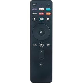XRT260 Replace Voice Remote, fit for Vizio 4K Smart TV V755M-K03 M43Q6M-K04 M65Q6M-K04 M70Q6M-K03 V555M-K01 M55Q6M-K01 V435M-K04 V655M-K03 V705M-K03 D43fM-K04 M50QXM-K01 V505M-K09 V585M-K01 V655M-K04