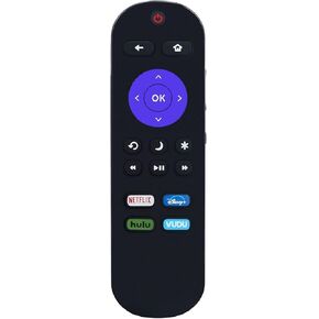 Remote Compatible with All ONN Roku TV with Disney Plus Netflix VUDU HULU