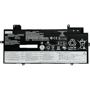 L20M4P71 L20C4P71 5B10W13975 Laptop Battery 57Wh Compatible with Lenovo ThinkPad X1 Carbon 9th Gen / 10th Gen / 11th Gen/ThinkPad X1 Yoga 6th Gen / 7th Gen / 8th Gen Series L20L4P71 L20D4P71