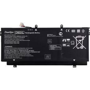 Duotipa بطارية كمبيوتر محمول جديدة CN03XL متوافقة مع HP Spectre X360 13-AC033DX 13-AB001 HSTNN-LB7L 57.9Wh