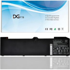 VX04XL HSTNN-IB8F HSN-Q13C Laptop Battery for HP Zbook 15 G5 G6 2YW99AV 2YX00AV 2ZC40EA 2ZC41EA 3AX02AV 3AX04AV 4QH14EA 5KY99AV 4ME79AA L05766-855 L06302-1C1 4ICP6/59/109 (15.4V 90Wh/5844mAh)