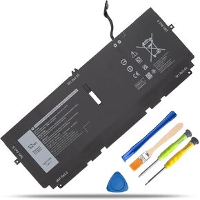 722KK Laptop Battery Replacement for Dell XPS 13 9300 XPS 13 9310 XPS 13 9380 P117G P117G001 P117G002 Series Notebook 0WN0N0 WN0N0 02XXFW 2XXFW FP86V 7.6V 52Wh 6800mAh