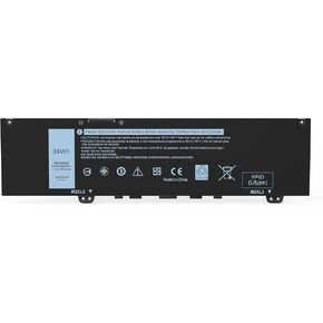 New 38WH F62G0 39DY5 Laptop Battery for Dell Inspiron 13 7000 i7373 7373 7386 2-in-1 7370 7380 5370 P83G P87G P91G P83G001 P83G002 P87G001 Vostro 13 5370 39DY5 039DY5 RPJC3 0RPJC3 11.4V