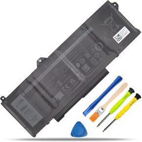 GRT01 Laptop Battery Replacement for Dell Latitude 14 5421 5431 15 5521 5531 Precision 3470 3561 3571 Alienware m17 R5 AMD Series Notebook 00P3TJ 0P3TJ 0R05P0 R05P0 05RGW 15.2V 64Wh 4000mAh