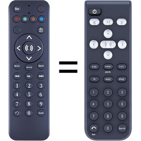 New Universal Replacement Remote Control for SiriusXM SXIR2 XM Onyx Plus and Onyx EZ