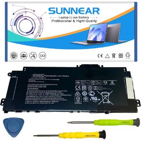 PV03XL Laptop Battery Replacement for HP HSTNN-LB8S L83388-421 Series Notebook HSTNN-DB9X HSTNN-LB8S HSTNN-OB1P L83388-421 L83388-AC1 L83393-005 PV03043XL 3ICP/5/68/73 11.55V 43.3Wh