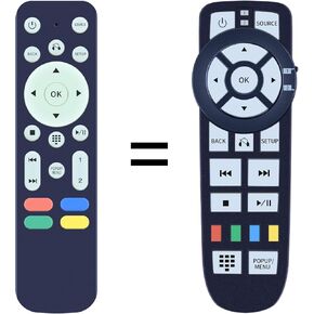 New Replacement Remote Control Compatible for Chrysler Dodge UConnect 2013 2014 2015 2016 2017 2018 2019 Wireless Remote Audio 05091246AA