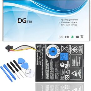 T40JJ Laptop Battery Replacement for DELL PERC H710 PERC H810 PowerEdge M620 R820 R320 R520 R620 70K80(3.7V 1.8Wh)
