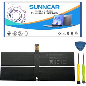 New DYNK01 G3HTA036H Battery Replacement for Microsoft Surface Laptop Model 1769 1782, 13.5-Inch KSR-00001 LQN-00004 DAG-00003 7.57V 45.2Wh 5970mAh 4-Cell -Come with Tools