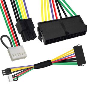 24 Pin to 6 Pin ATX Power Adapter Cable, 24P to 6P ATX PSU Main Power Supply Cable for Z220 Z230 SFF for 8100 8200 8300 800G1 Motherboard Server workstations13