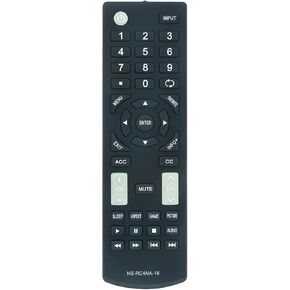 PERFASCIN NS-RC4NA-18 New Replacement Universal Remote Control fit for All Insignia LCD LED TVs NS-40D420NA16 NS-32D310NA15 NS-43N101NA24 6530085 NS-40D510NA21 6398122 NS-19D310NA21