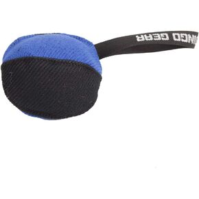 Dingo Gear Dog Tug Ball 4" for Strong Tugger, Bite Training, IGP, K9, Fun, Red S02780