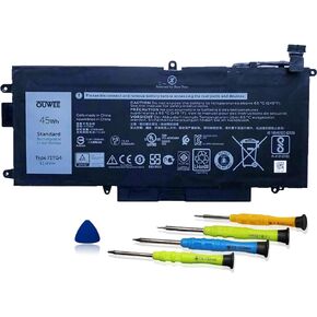 71TG4 Laptop Battery Compatible with Dell Latitude 5289 7389 7390 2-in-1 Series Notebook 071TG4 K5XWW X49C1 0X49C1 11.4V 45Wh 3745mAh
