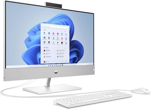 HP 24-ca0029 23.8 بوصة FHD الكل في واحد AMD Ryzen 5 5500U 2.1 جيجا هرتز 16 جيجا بايت رام 512 جيجا بايت SSD Windows 11 Home (متجدد) in Saudi Arabia