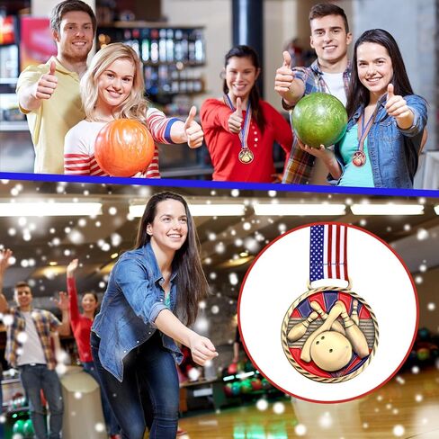 3 Pcs Golf Color Medal Gold Silver Bronze Golf Award Medals with Neck Ribbon Golf Ball Medal for Kids Adults Golf Tournament in Saudi Arabia