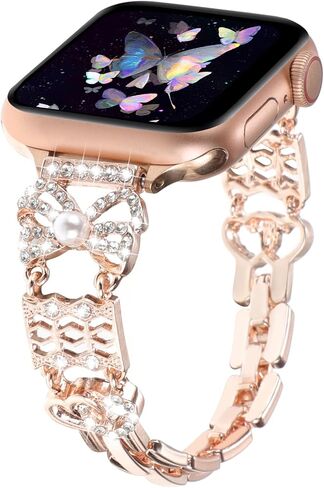 Bling Bracelet Band Compatible with Apple Watch Bands for Women in Saudi Arabia