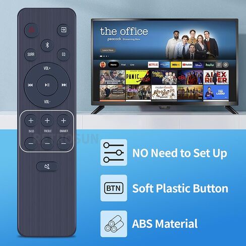 EN212FD1H Soundbar Replacement Remote Control Compatible for Hisense 2.1 CH Sound Bar System HS212F HS219 in Saudi Arabia