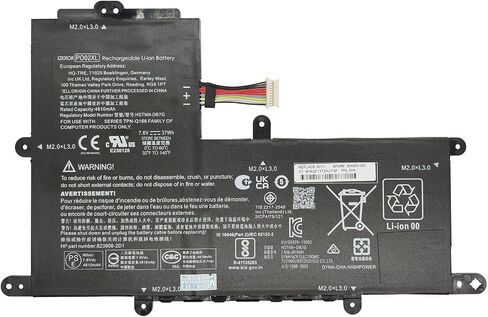 IZKROR PO02XL 37Wh Laptop Battery Replacement for HP Stream 11-AH 11-AK 11-R 11-Y / Stream 11 Pro G2 G3 G4 G5 / Stream 11 Pro G4 EE Series 824560-005 823908-1C1 823908-2C1 HSTNN-DB7G HSTNN-IB7G 7.6V in Saudi Arabia