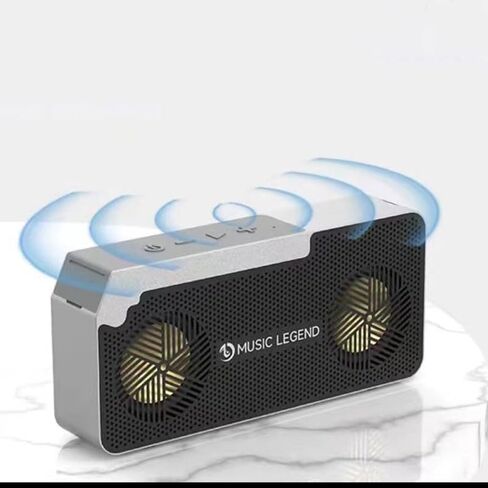 Portable Bluetooth Speakers,20W Powerful Bass Sound Wireless Bluetooth 5.3 Portable Speaker with Hanging Rope/Type-C/Handfree for Outdoor/Indoor/Best Choice for Gift (Gold) in Saudi Arabia