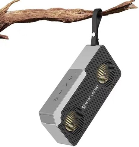 Portable Bluetooth Speakers,20W Powerful Bass Sound Wireless Bluetooth 5.3 Portable Speaker with Hanging Rope/Type-C/Handfree for Outdoor/Indoor/Best Choice for Gift (Gold) in Saudi Arabia