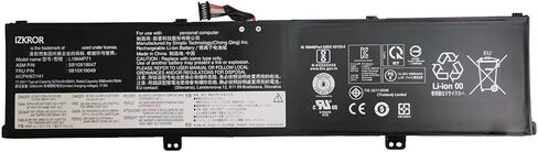 L19M4P71 80Wh Battery Replacement for Lenovo ThinkPad P1 3rd Gen 20TH 20TJ / ThinkPad X1 Extreme 3rd Gen 20TK 20TL Series Laptop SB10X19047 5B10X19049 L19C4P71 SB10X19048 5B10X19050 15.36V in Saudi Arabia