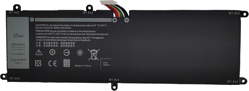بطارية بديلة VHR5P جديدة من Batterymarket متوافقة مع الكمبيوتر اللوحي Dell Latitude 11 5175 Series XRHWG RHF3V 0XRHWG (7.6V 35Wh 4540mAh) in Kuwait