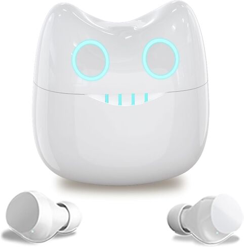 Cute Litte Devils Wireless Earphones, Waterproof, CVC 8.0 Noise Cancelling in-Ear erbuds, TWS Stereo Headphones, Built in Mic Headset Premium Sound with Deep Bass,JE-01B_B29 in Saudi Arabia
