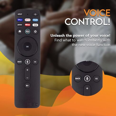 XRT260-V2 OEM Voice Remote Control for Vizio LED Smart TV V-Series 4K HDR Smart TV with Shortcut APP Buttons Disney+ Netflix Primevideo Watchfree in Saudi Arabia