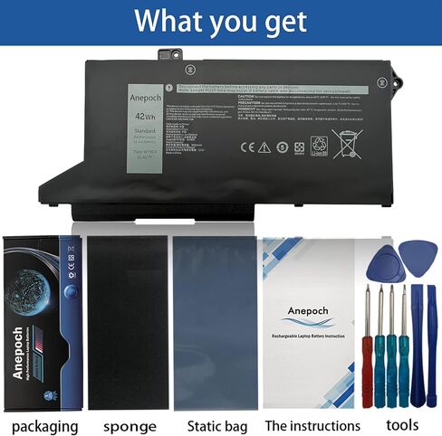 استبدال بطارية الكمبيوتر المحمول WY9DX لجهاز Dell Latitude 5420 5520 Precision 15 3560 Series RJ40G 01K2CF 075X16 0WK3F1 0M3KCN 005R42 11.4V 42Wh 3500mAh in Kuwait