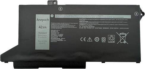 استبدال بطارية الكمبيوتر المحمول WY9DX لجهاز Dell Latitude 5420 5520 Precision 15 3560 Series RJ40G 01K2CF 075X16 0WK3F1 0M3KCN 005R42 11.4V 42Wh 3500mAh in Kuwait