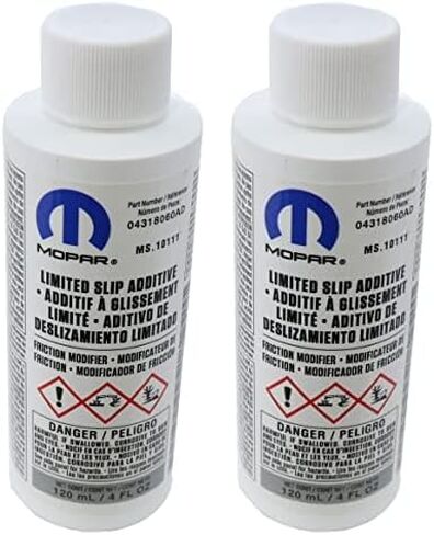 Genuine Mopar Fluid 4318060AC Limited Slip Additive - 4 oz. Bottle , White in Saudi Arabia