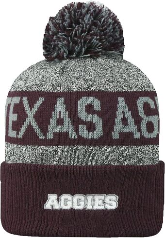 Top of the World NCAA Arctic Striped Cuffed Knit Pom Beanie Hat-Clemson Tigers in Saudi Arabia