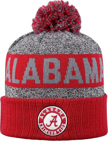 Top of the World NCAA Arctic Striped Cuffed Knit Pom Beanie Hat-Clemson Tigers in Saudi Arabia