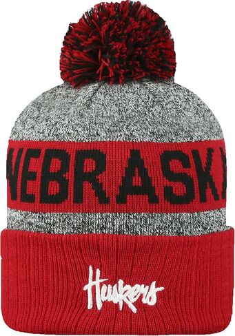 Top of the World NCAA Arctic Striped Cuffed Knit Pom Beanie Hat-Clemson Tigers in Saudi Arabia