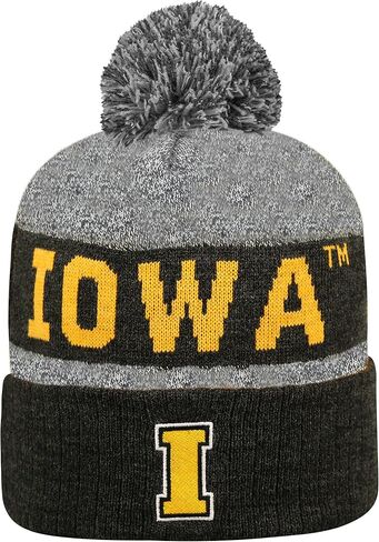 Top of the World NCAA Arctic Striped Cuffed Knit Pom Beanie Hat-Clemson Tigers in Saudi Arabia