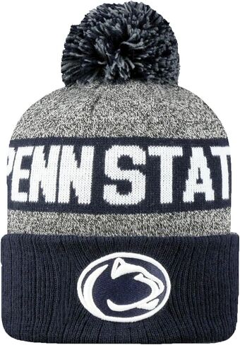 Top of the World NCAA Arctic Striped Cuffed Knit Pom Beanie Hat-Clemson Tigers in Saudi Arabia