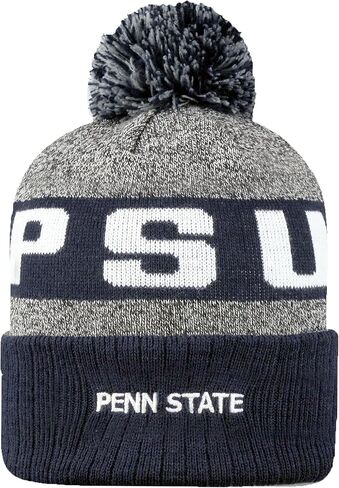 Top of the World NCAA Arctic Striped Cuffed Knit Pom Beanie Hat-Clemson Tigers in Saudi Arabia
