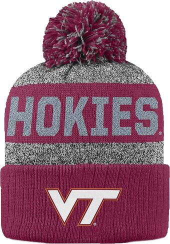 Top of the World NCAA Arctic Striped Cuffed Knit Pom Beanie Hat-Clemson Tigers in Saudi Arabia