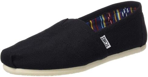 TOMS Womens Alpargata - Black in Saudi Arabia