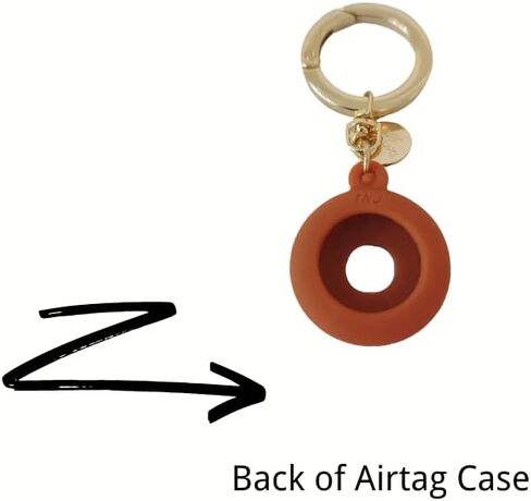 tenghong2021 3D Donuts Dessert Silicone Cover for Airtag Case Keychain Holder Anti-Lost Shockproof Protective Cover in Saudi Arabia