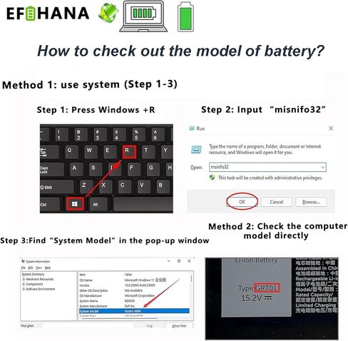 بطارية الكمبيوتر المحمول VG93N 92Wh متوافقة مع Dell Latitude 15 5580 5590 5591 E5580 E5590 E5591 Precision 15 3520 3530 M3520 M3530 Series Notebook WFWKK 0WFWKK 0VG93N 11.4V 92Wh 7666mAh 6 خلايا in Kuwait