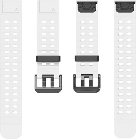 22mm QuickFit Band for Garmin Fenix 8/7/6/5, Ocean Silicone Sport Strap for Fenix E 47mm, Instinct 1/2, Waterproof and Sweat-Resistant Design in Kuwait