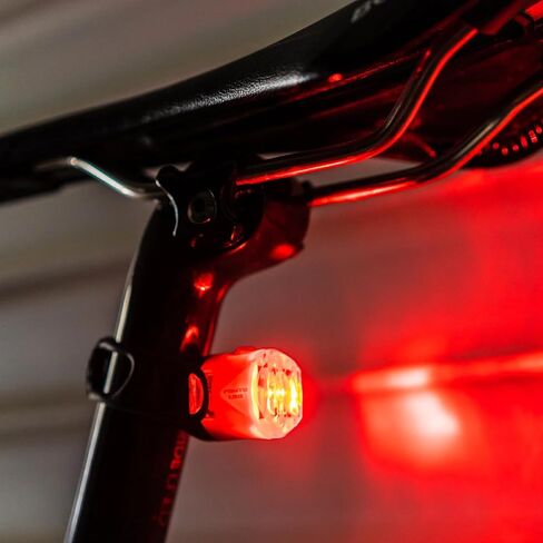 Lezyne Femto USB Drive Rear Bicycle Light, Red LED, Road, Mountain, Gravel Bike, Flashing, USB Rechargeable in Saudi Arabia