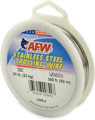 American Fishing Wire Stainless Steel Trolling Wire (Single Strand) in Kuwait