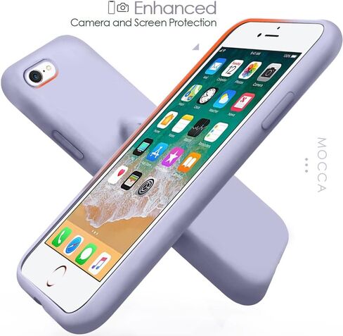 MOCCA for iPhone 11 Case with Ring Kickstand | Super Soft Microfiber Lining | Anti-Scratch Liquid Silicone Shock-Absorbing Case for iPhone 11 - Pink Sand in Saudi Arabia