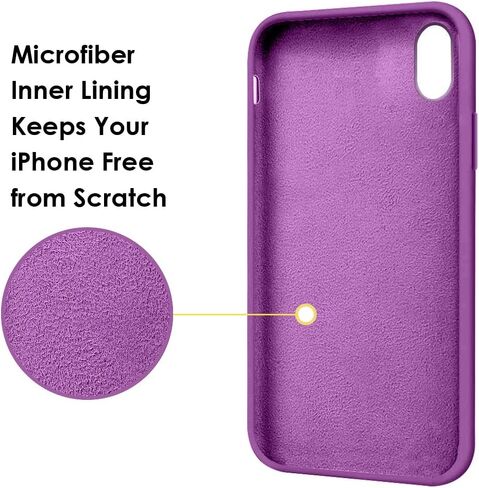 MOCCA for iPhone 11 Case with Ring Kickstand | Super Soft Microfiber Lining | Anti-Scratch Liquid Silicone Shock-Absorbing Case for iPhone 11 - Pink Sand in Saudi Arabia